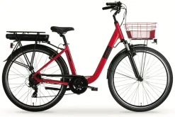MBM Elektro-Citybike NEW RHEA 26 Zoll, rot