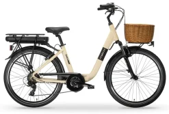 MBM Elektro-Citybike RHEA 28 Zoll, creme