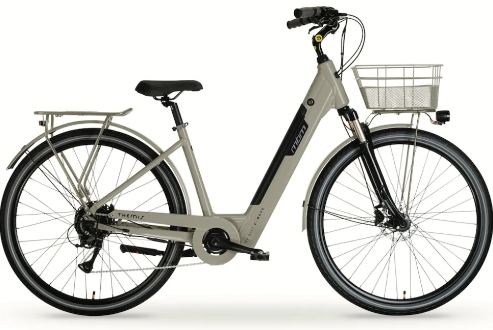 MBM Elektro-Citybike THEMIS 28 Zoll, sand