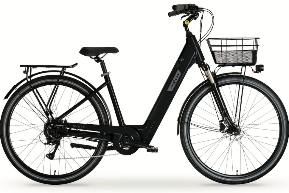 MBM Elektro-Citybike THEMIS 28 Zoll, schwarz
