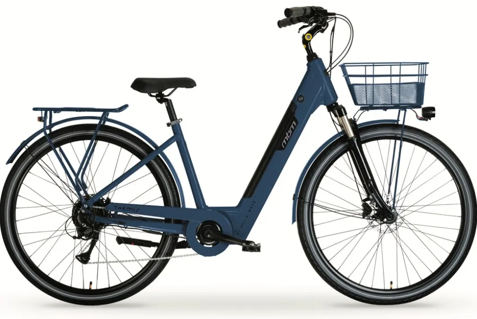 MBM Elektro-Citybike THEMIS 28 Zoll, blau