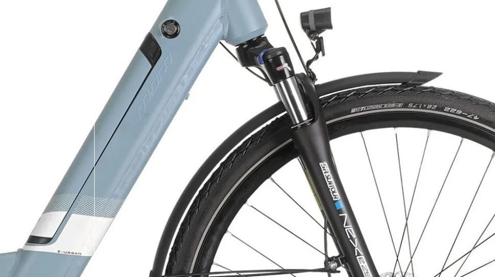 MBM Elektro-Citybike 28 Zoll RAMBLA SPORT Lady, blau