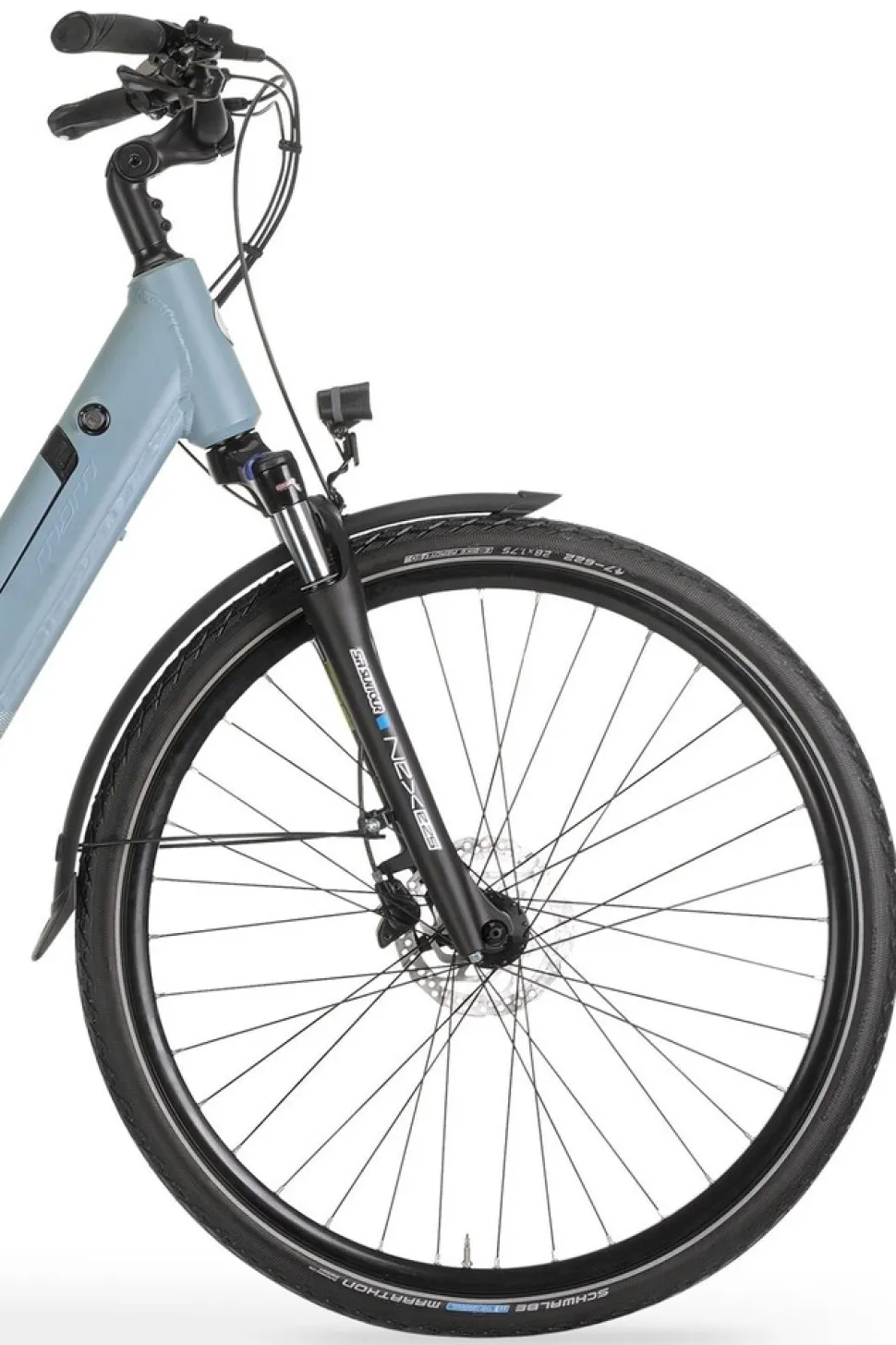 MBM Elektro-Citybike 28 Zoll RAMBLA SPORT Lady, blau