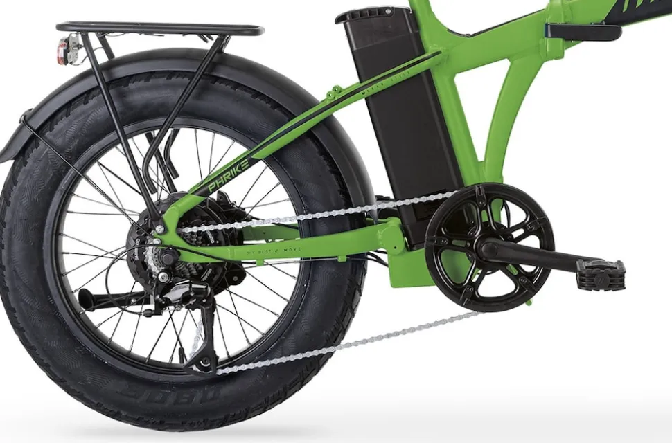 MBM Elektro-Falt-Fahrrad PHRIKE 20 Zoll, grün
