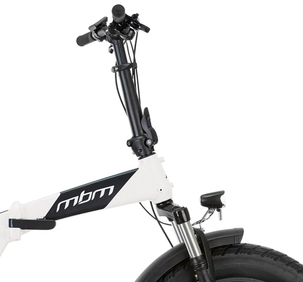 MBM Elektro-Falt-Fahrrad PHRIKE 20 Zoll, weiß