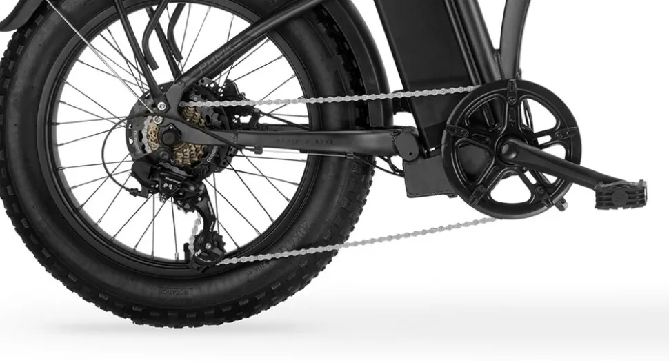MBM Elektro-Falt-Fahrrad PHRIKE 20 Zoll, schwarz