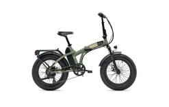 MBM Elektro-Kompaktfahrrad / Faltrad N-VER FOLDING 9.2. 20 Zoll, oliv