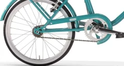 MBM Klapprad 20 Zoll New ANGELA Türkis