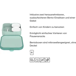 Mepal Brotdose XL Campus (2026) 18,4 x 18,2 x 6,5 cm