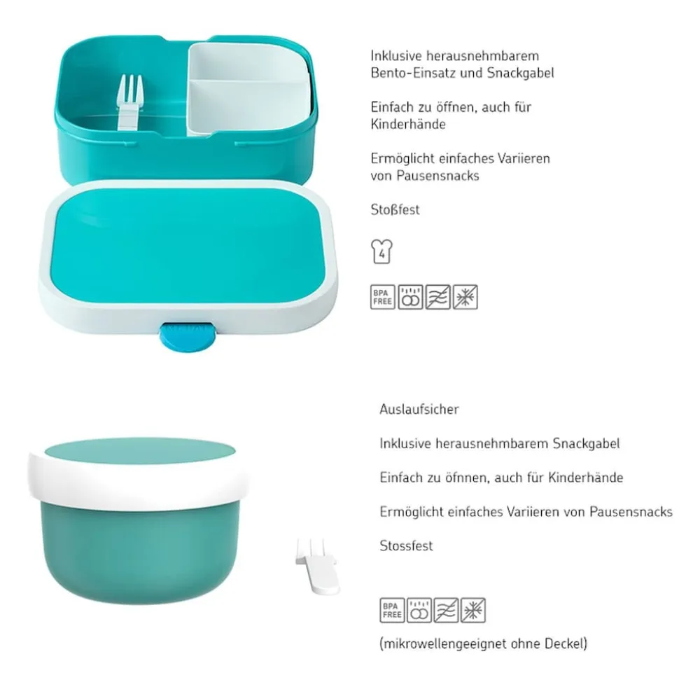 Mepal Obst- und Bentobox Avengers Campus 300 & 750 ml