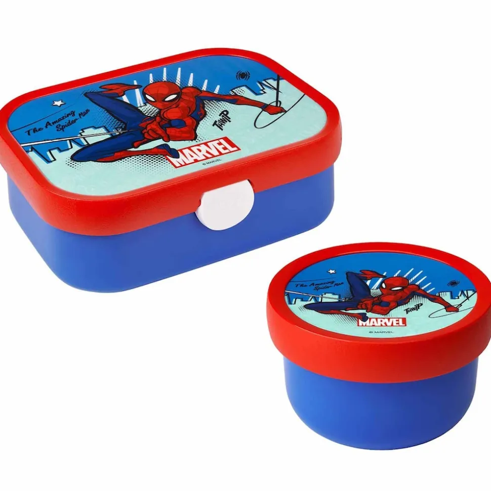 Mepal Obst- und Bentobox Spiderman Campus 300 & 750 ml