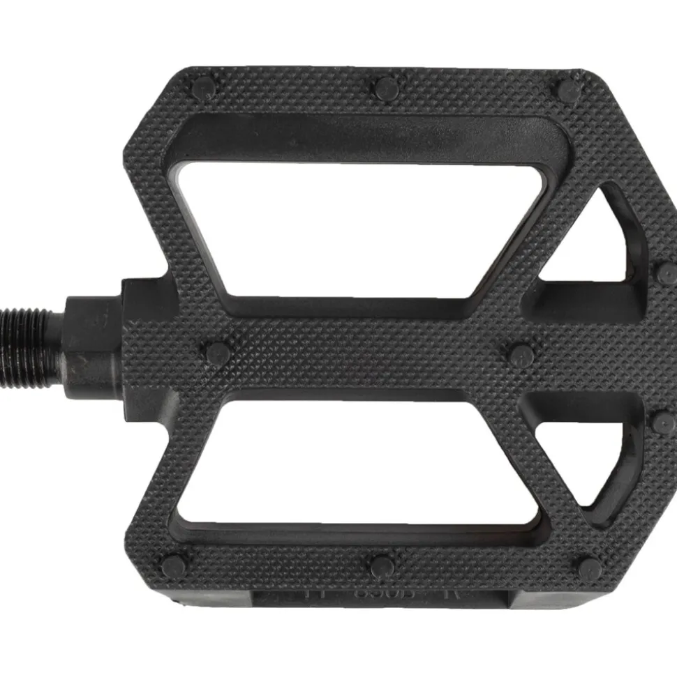 Messingschlager Steady K5 Fahrradpedal 1/2" oder 9/16" Fahrrad Flat Pedale Plattformpedale StVZO Pedalen BMX City Trekking
