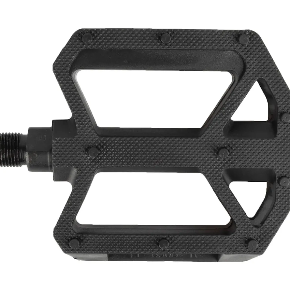 Messingschlager Steady K5 Fahrradpedal 1/2" oder 9/16" Fahrrad Flat Pedale Plattformpedale StVZO Pedalen BMX City Trekking