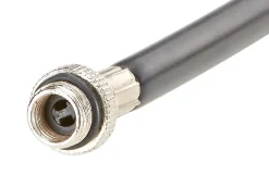 Minipumpe, für alle Ventilarten, 8 bar, inkl. Rahmenhalterung, Transportfach für den Schlauch, farblich sortiert: rot, orange, schwarz, weiß