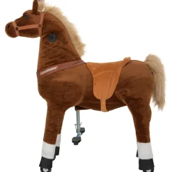 Miweba Pony Amadeus, Large, Spielpferd zum Reiten, ab 5 Jahren, integrierte Lenkung