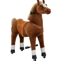 Miweba Pony Amadeus, Large, Spielpferd zum Reiten, ab 5 Jahren, integrierte Lenkung