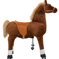 Miweba Pony Amadeus, Large, Spielpferd zum Reiten, ab 5 Jahren, integrierte Lenkung