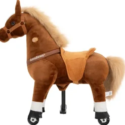 Miweba Pony Amadeus, Small, Spielpferd zum Reiten, 3-5 Jahre, integrierte Lenkung