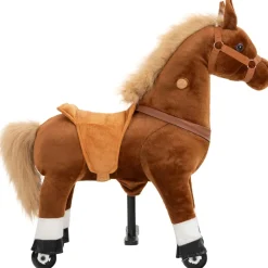 Miweba Pony Amadeus, Small, Spielpferd zum Reiten, 3-5 Jahre, integrierte Lenkung