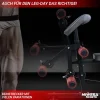 Miweba Sports 50in1-Kraftstation MK500 Pro, Fitnessstation mit ca. 60 kg Seilzug, Butterfly, Zugturm