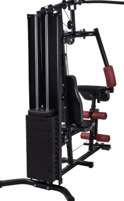 Miweba Sports 50in1-Kraftstation MK500 Pro, Fitnessstation mit ca. 60 kg Seilzug, Butterfly, Zugturm