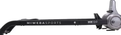 Miweba Sports Rudergerät MR100, Rudermaschine kompakt, Schaumstoff-Sitz, Display, Magnetbremse (Grau)