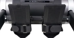 Miweba Sports Rudergerät MR100, Rudermaschine kompakt, Schaumstoff-Sitz, Display, Magnetbremse (Grau)
