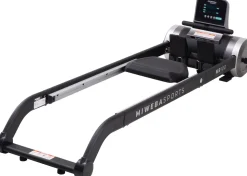 Miweba Sports Rudergerät MR100, Rudermaschine kompakt, Schaumstoff-Sitz, Display, Magnetbremse (Grau)