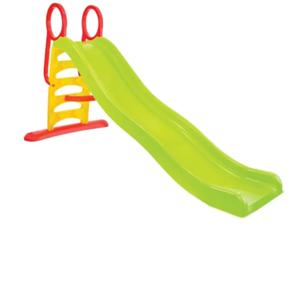 Mochtoys Kinderrutsche 12601 Rutschlänge 198 cm, Wasserrutsche, bis 50 kg grün