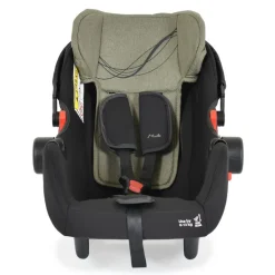 Moni Babyschale Multi Set mit Isofixbasis Royal, i-Size (40 - 87cm) Gruppe 0+ grün