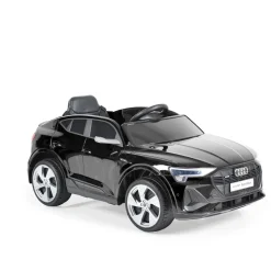 Moni Kinder Elektroauto Audi Sportback SUV metallic Fernbedienung USB EVA-Reifen schwarz