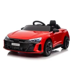 Moni Kinder Elektroauto Audi RS E-Tron GT 6888 Fernbedienung EVA-Räder, Mp3, USB rot