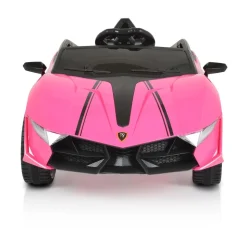 Moni Kinder Elektroauto Cordoba, MP3-Anschluss, Fernbedienung, Gurt, Bluetooth pink