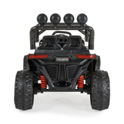 Moni Kinder Elektroauto Jeep Jakarta BLK-819, Fernbedienung, MP3, vier Motoren weiß