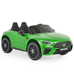 Moni Kinder Elektroauto Mercedes-Benz DK-SL63 Zweisitzer Fernbedienung Bluetooth grün