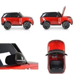 Moni Kinder Elektroauto Range Rover SUV metallic Fernbedienung Gurt EVA-Reifen rot