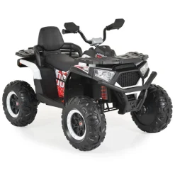 Moni Kinder Elektro-Buggy Cool NEL-007, EVA-Reifen, Scheinwerfer, Musikfunktion weiß