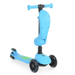 Moni Kinderroller 2 in 1 Lamborghini Laufrad, Lenkerhöhe verstellbar, klappbar blau