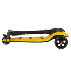 Moni Kinderroller Lamborghini Pro PU-Räder ABEC-7 LED Hinterradbremse bis 50 kg gelb