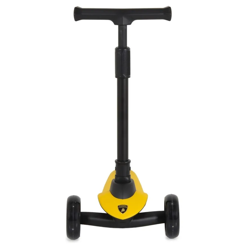 Moni Kinderroller Lamborghini Pro PU-Räder ABEC-7 LED Hinterradbremse bis 50 kg gelb