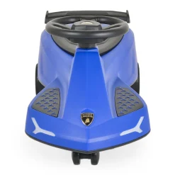 Moni Kinder Rutschfahrzeug Lamborghini Swing Car Musikfunktion Lichter bis 110kg blau