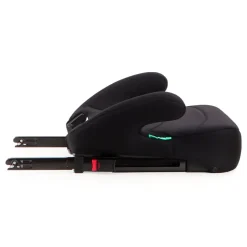 Moni Kindersitz i-Race i-Size 100-150 cm Isofix Rückenlehne abnehmbar Kopfstütze schwarz