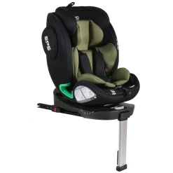 Moni Kindersitz Legend i-Size (40-150cm) Isofix 360 Grad-Drehung Stützbein SPS grün