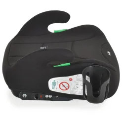 Moni Kindersitz, Sitzerhöhung i-Jet (125-150cm) Gruppe 3, Getränkehalter Isofix schwarz