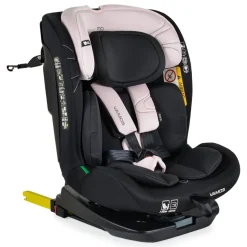 Moni Kindersitz Vamos i-Size (40-150cm) Gruppe 0/1/2/3 Isofix Top Tether Gurt rosa