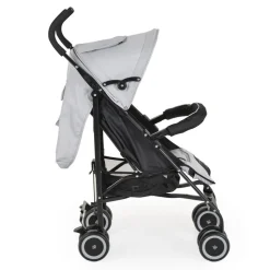 Moni Kinderwagen, Buggy Jerry, Sonnendach, schwenkbare Vorderräder, EVA-Räder grau/schwarz