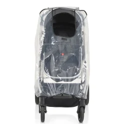 Moni Kinderwagen-Regenschutz Bimbro universal, Belüftungslöcher, für Einsitzer transparent