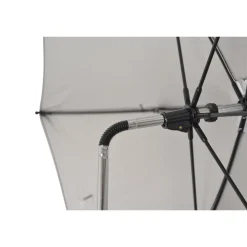 Moni Kinderwagenschirm, Sonnenschirm, universal, Durchmesser 80 cm, UV-Schutz schwarz