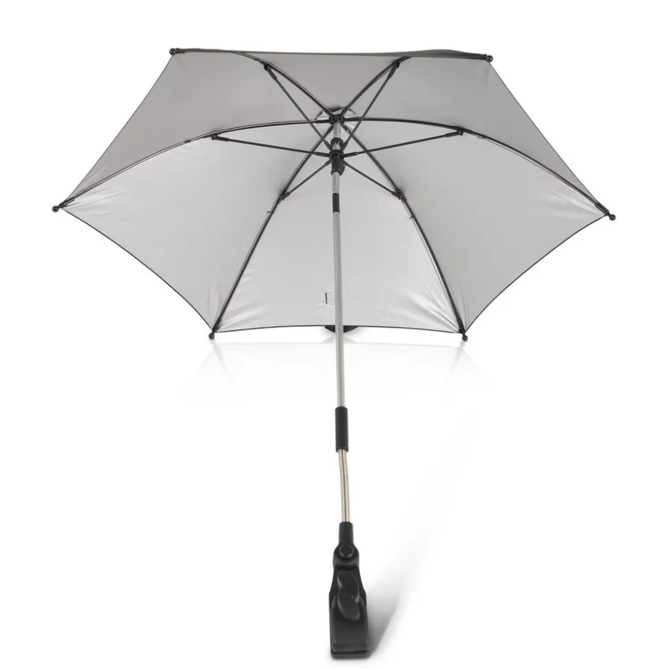 Moni Kinderwagenschirm, Sonnenschirm, universal, Durchmesser 80 cm, UV-Schutz schwarz