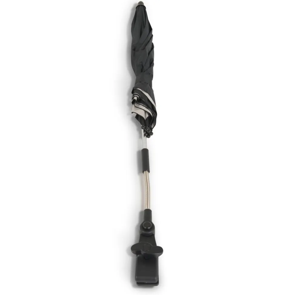 Moni Kinderwagenschirm, Sonnenschirm, universal, Durchmesser 80 cm, UV-Schutz schwarz